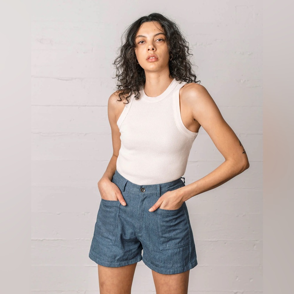 Denim Chore Short